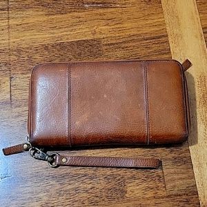 Wallet wristlet